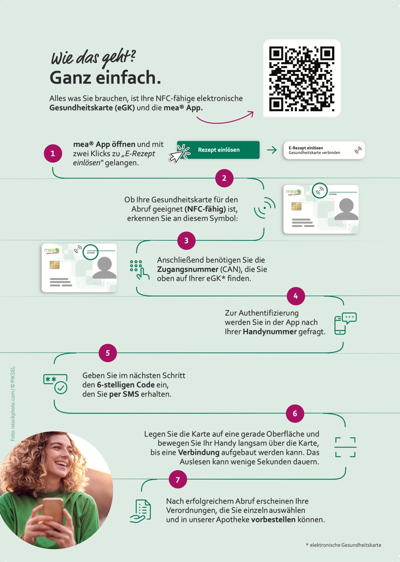 Infoflyer QR Code Card Link Neue Apotheke am Dehnthof Infoflyer QR Code Card Link Neue Apotheke am Dehnthof